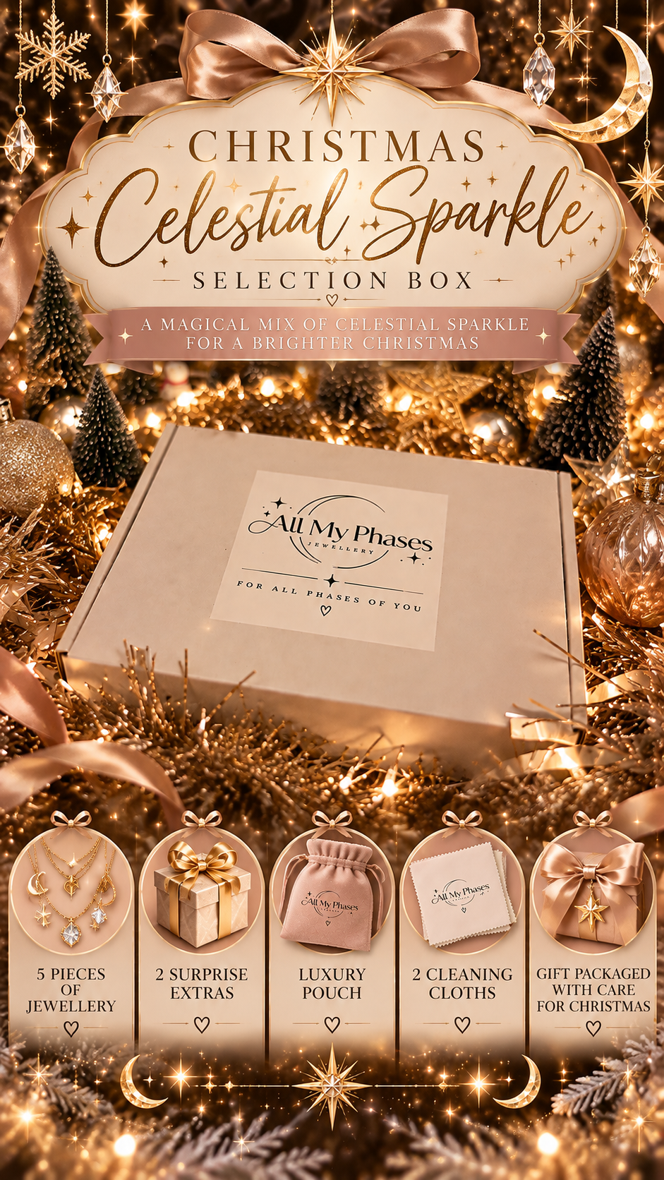 Christmas Celestial Sparkle Box