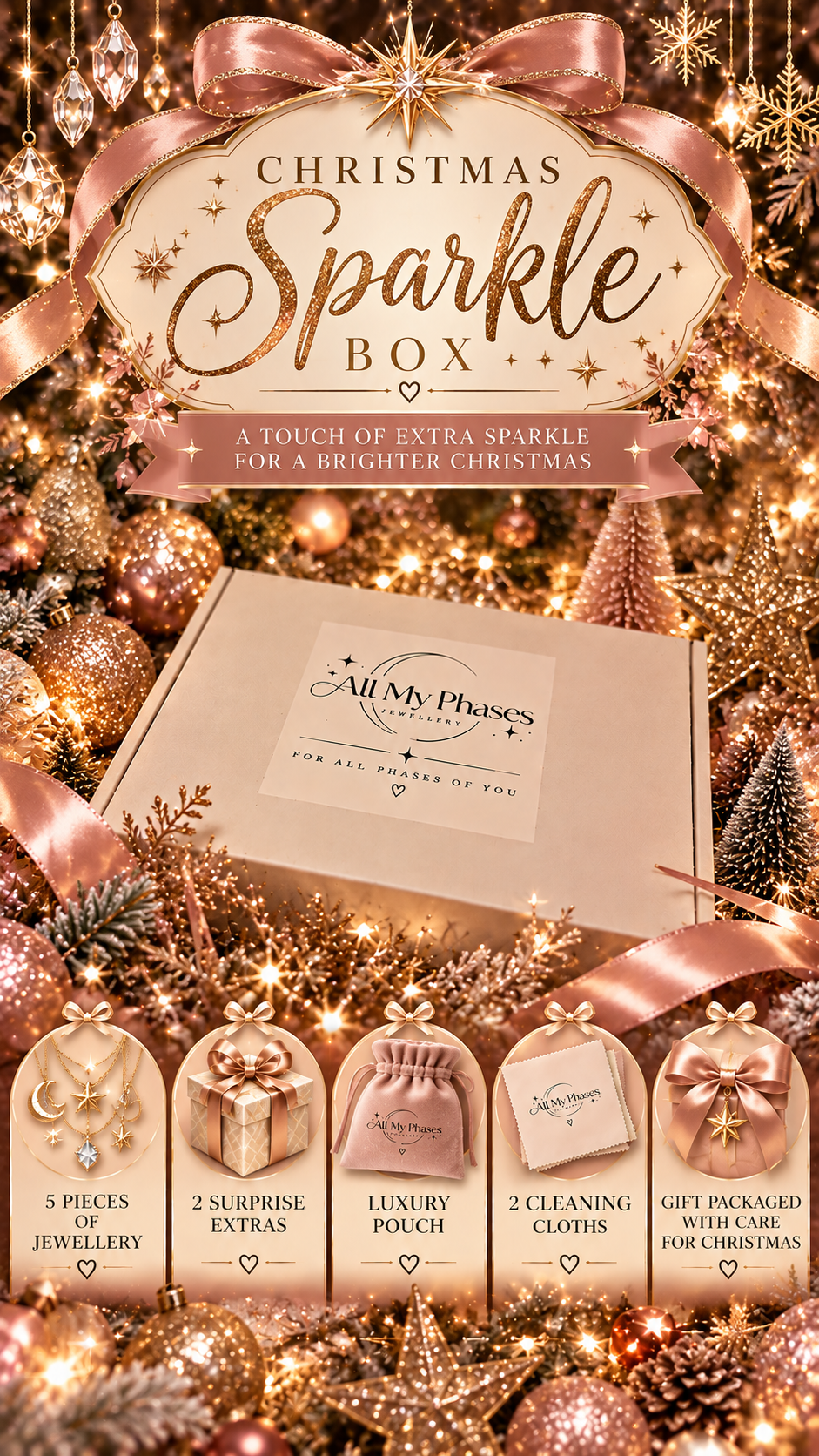 Christmas Celestial Sparkle Box